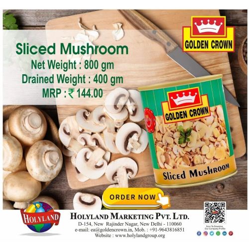 Mushrooms Slices 800 Gr
