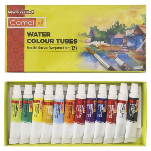 Water Colour Tubes 12 Shads