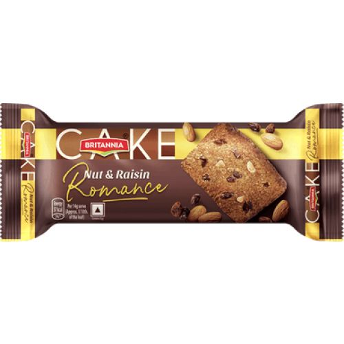 Britannia Nut &amp; Raisin Cake 160 G