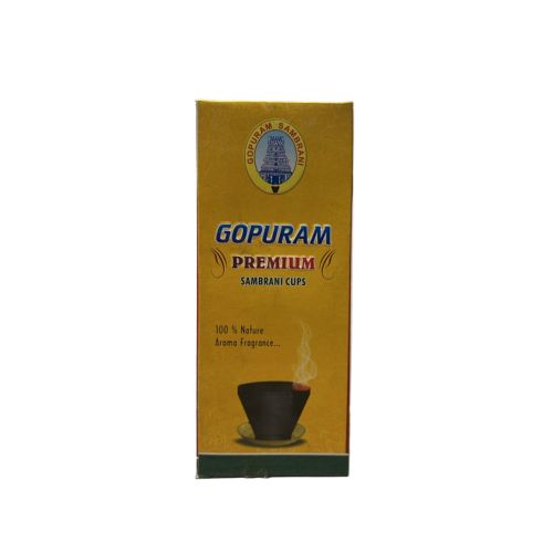 Gopuram Sambrani Cups 10 N