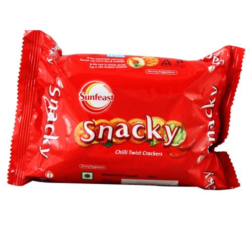 Sunfeast Snacky Chilly 80 G Pack of 4