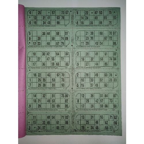 Housie Book 1 No