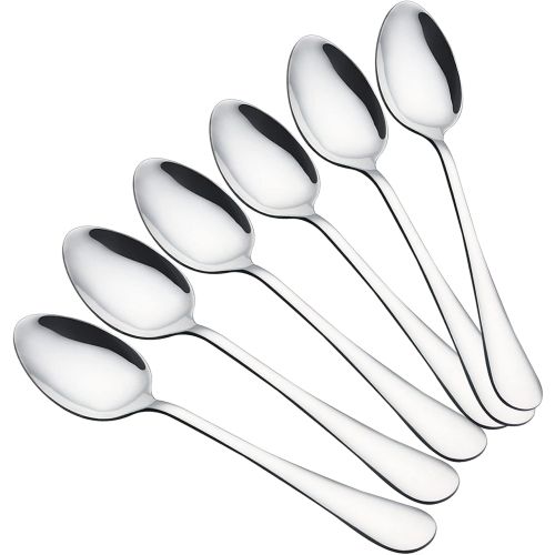 Steel Spoons Set Big 6 Pc Set