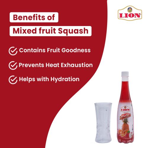 Lion Mixed Fruit Squash 700 Ml