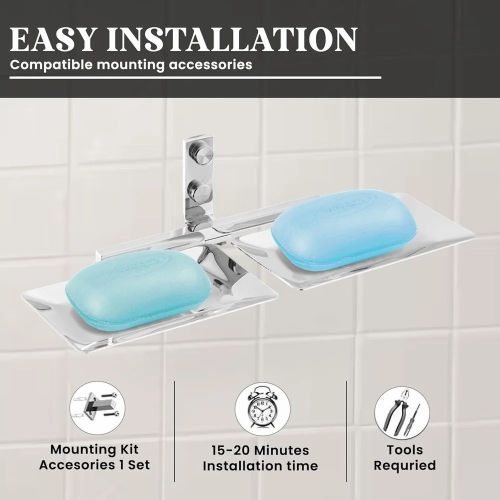 Double Wall Soap Dish