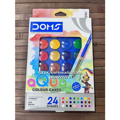 Doms 24 Water Cakes Set