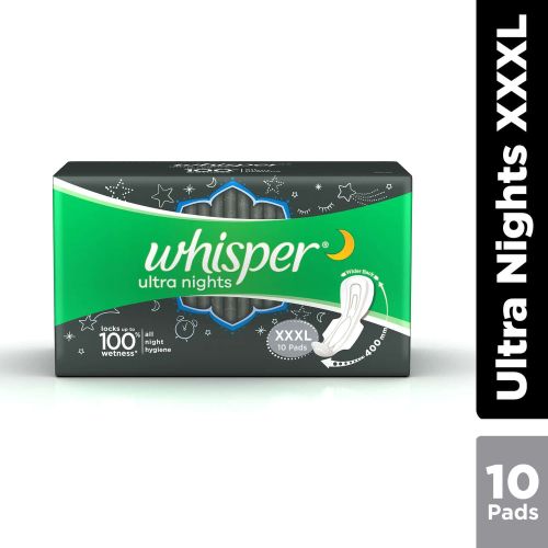 Whisper Ultranights 3 Pads Xxxl