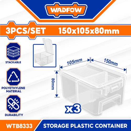 P/w 3 Pcs Continer