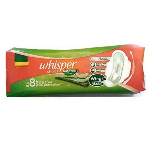 Whisper Aloevera 7 Pad