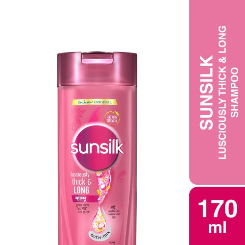 Sunsilk Thick &amp; Long Shampoo 80 Ml