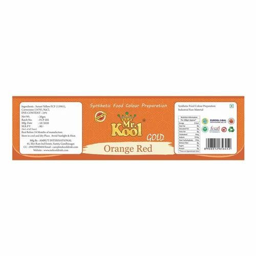 Kool Gold Orange Red 100 G