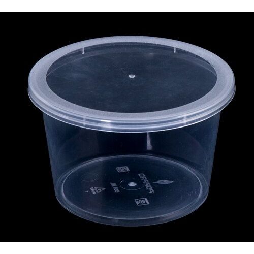 G.PET Bottle Round Containert 500 M 1*2