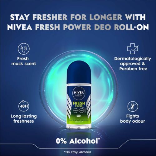 Nivea Men Fresh Rollon