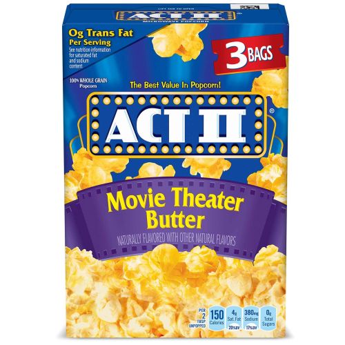 Act Movie Butter Popcorn