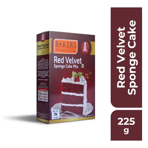 Bakers Sponge Cake Redvelvet 275 G