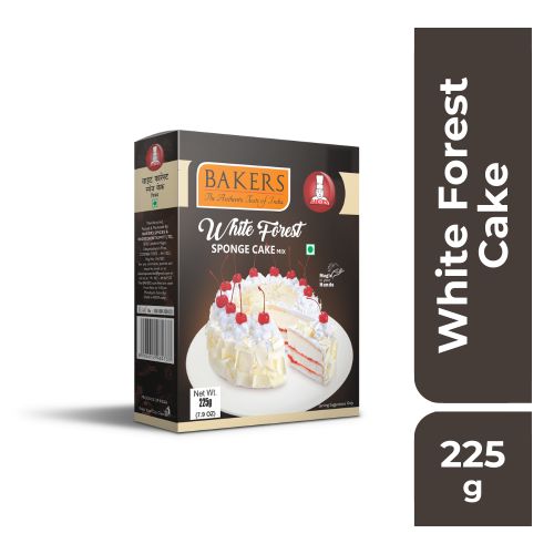 Bakers Spnge Cake White For 275 G