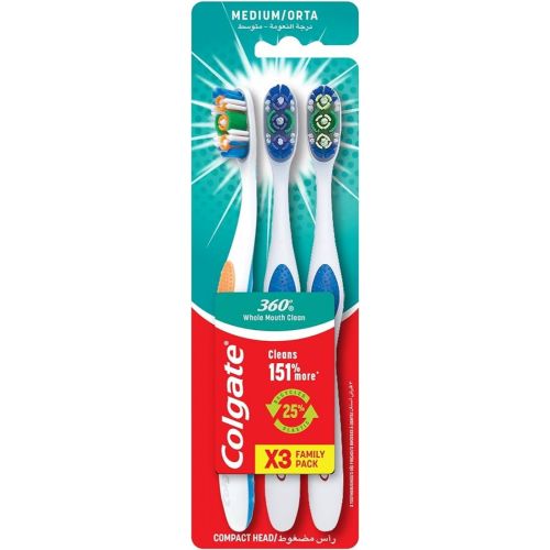 Colgate 2+1 360* Brush Pack