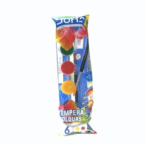 Doms Tempera 6 Colrs