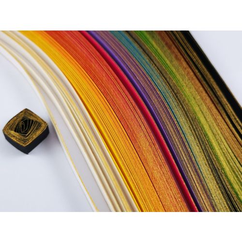 Golden Paper Quilling 7 Mm