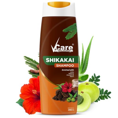 V Care Shikakai Shampo 200 Ml