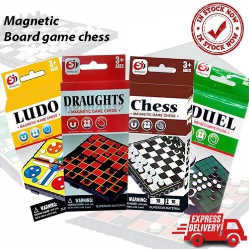 Chess Draught Board Small