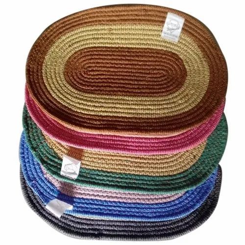 Chamki Oval Mat