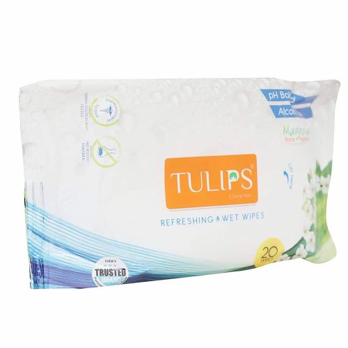 Tulip Wet Wipes 20 W