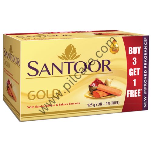 Santoor Royal Gold 3+1