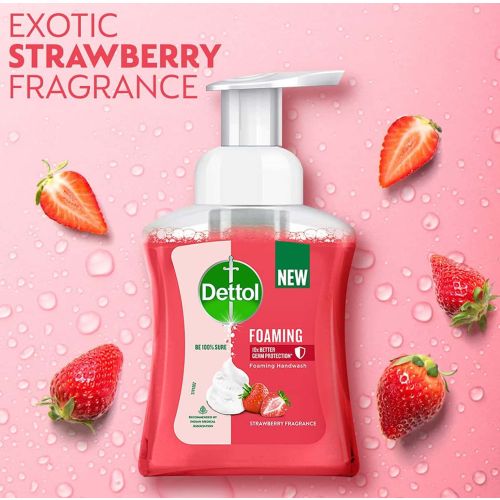 Dettol Foaming Strawbery 250 M
