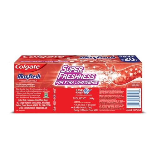 Colgate Maxfresh Red 54 G