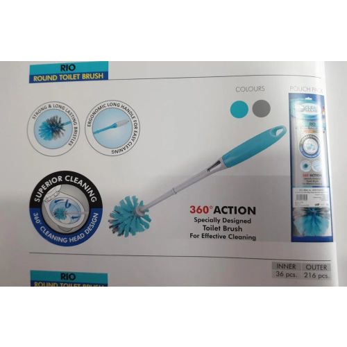 Round Toilet Brush