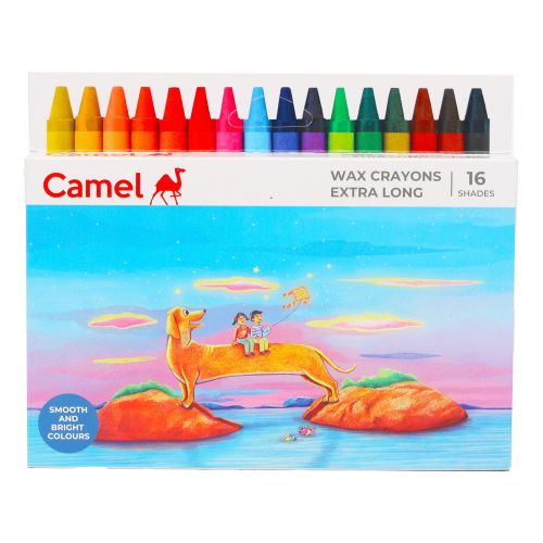 Camel Wax Crayons Long