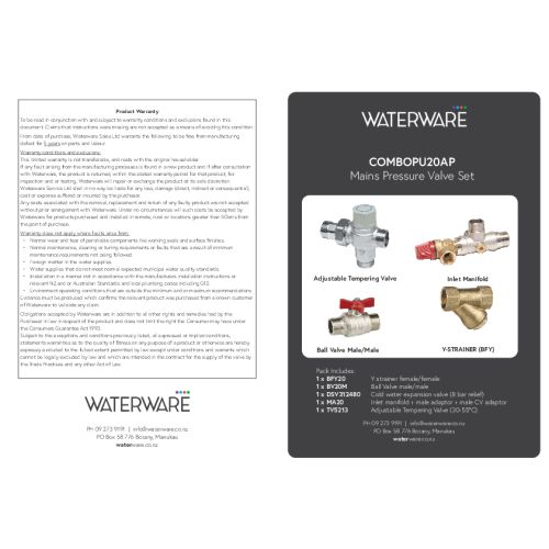 Waterware 1000 Ml F/b