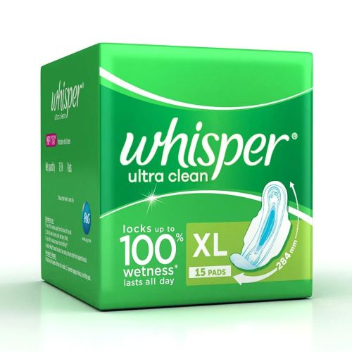 Whisper U.clean 15 Pads Xl