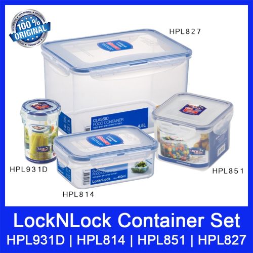 Rubber Lock Contner 4 Set