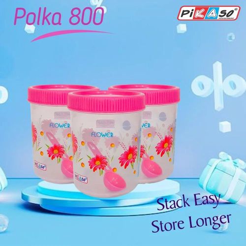Polka Continer 3 Pc