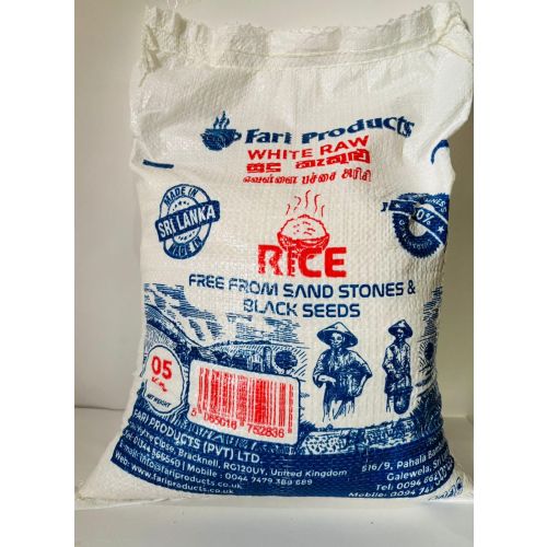 Rice Nff Raw 25 Kg