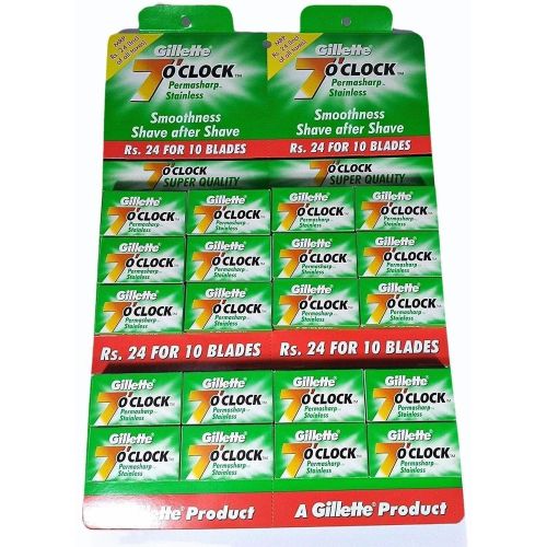 Gillette 7 Clock Razor