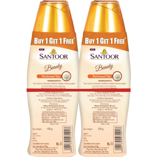 Santoor Talc 400 G
