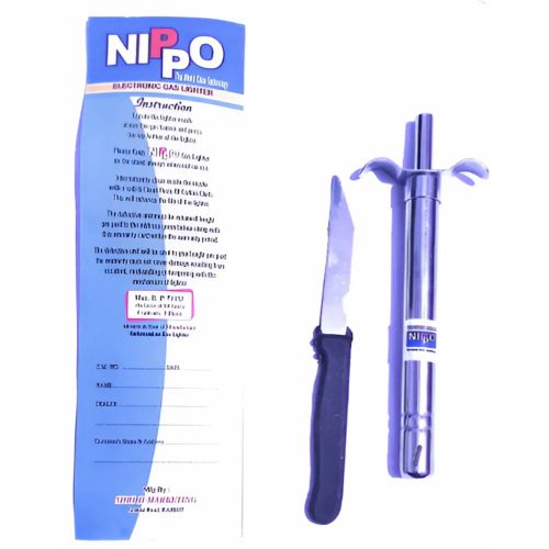 Nippo Gaslighterwith Knife