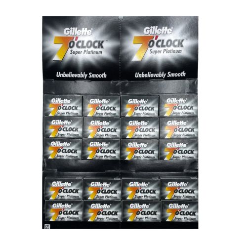 Gillette 7 0/clock Pil