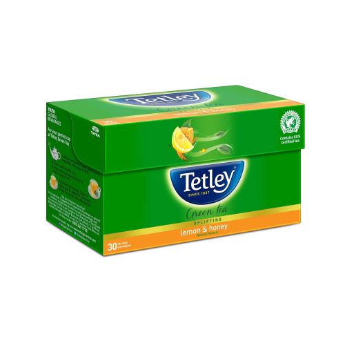 Tetley Green Tea Lemon Honey 30 B